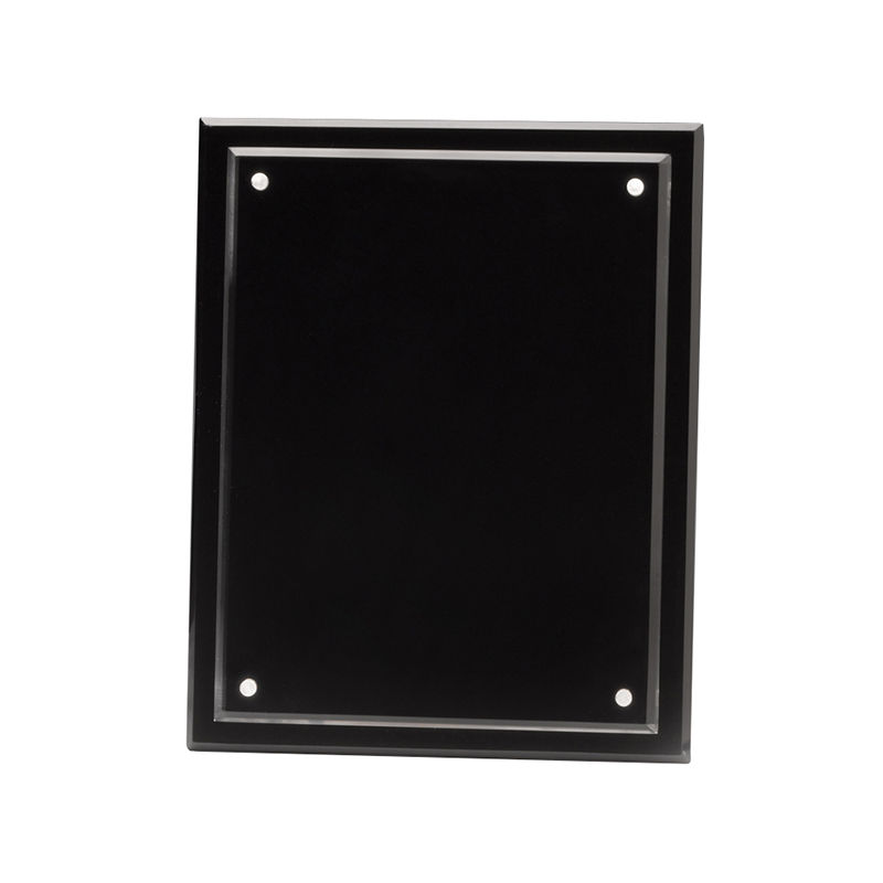 Black Certificate Holder with Black Frame Insert 8.5" x 11"